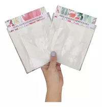 Kit Parche Papel Adhesivo Hidrosoluble Para Bordar A Mano 