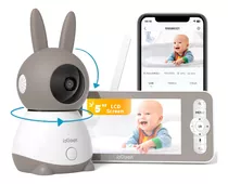 Monitor De Bebé 360° Wifi 2k Cámara Ptz Con Visión Nocturn