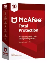 Antivirus Mcafee Total Protection Dvd Para 10 Dispositivos