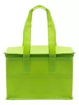 Bolsa Térmica Praia Garrafas Com Alça Cooler Pequeno 6 Litro Cor Verde