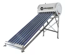 Calentador Solar 80l 8 Tubos 2 Personas Munich Kitcs-8008