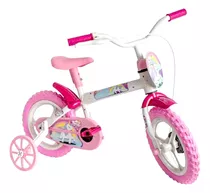 Bicicleta C/rodinhas De Unicórnio Meninas Premium Styll Kids