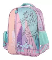 Mochila Escolar Para Niñas Frozen Disney Niñas Lentejuelas