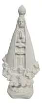 10 Nossa Senhora Aparecida De 22 Cm Gesso Cru( Artesanato)