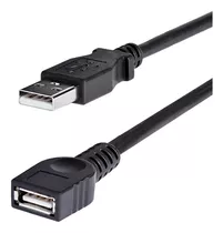 Cable De Extensión Usb 2.0 Startech Usbextaa6bk 1.8 Mts /vc