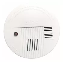 Sensor Detector De Humo Alarma + Batería 9v Conexión 110v