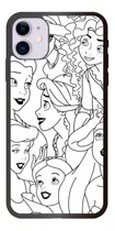 Funda/ Case/ Protector Para Celular - Princesas Disney