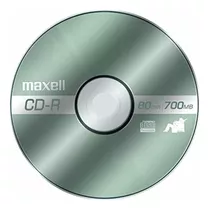 Maxell Max648250 Cd De Medios Grabables, Cd-r, 48x, 700 Mb, 