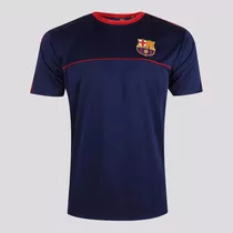 Camisa Barcelona Infantil Juvenil Basic Oficial Licenciada