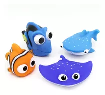 Juguete Baño - Set Buscando A Nemo Piscina Bañera Lanza Agua