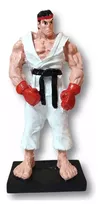 Boneco Estatua Ryu Street Fighter Miniatura 17 Cm De Resina