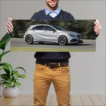 Cuadro 30x80cm Auto 2016 Mercedes Amg A 45 Au 51 535