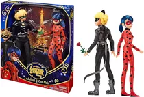 Pack Ladybug Y Cat Noir Miraculous Fashion Doll La Película 