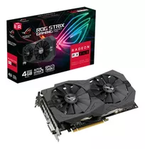 Placa De Video Radeon Asus Rog Strix Rx 560 4gb V2 Gddr5 Vnx