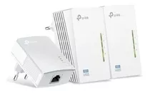 Pack-3 Extensor Sinal Wi-fi Powerline Tp-link Av600 Wpa4220