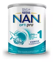 Nestlé Nan Optipro 1 Leche De Fórmula En Polvo Sin Tacc En Lata De 1 De 400g de 0 A 6 Meses