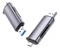 Aaptador Usb A Memoria Sd Y Micro Sd, Usb 3.0 Y Usb C, Otg.