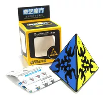 Cubo Rubik Profesional Qiyi Gear Pyraminx 3x3 Speedcube