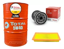 Cambio Aceite Total 5w40 4l + Kit Filtros Toyota Yaris 1.5