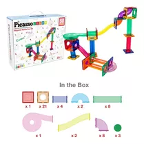 Picasso Bloques Magneticos De Construccion Set De 50 Piezas