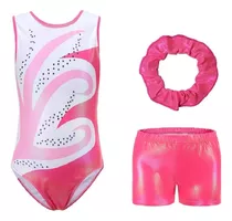 Malla Gimnasia Niñas Danza Ballet + Colet + Short