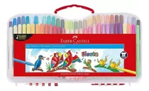 Marcadores Faber-castell Finos Estuche Rígido X60 Colores