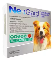 Nexgard 10-25kg Pastilla/ Tableta Contra Pulgas Y Garrapatas