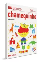 Chamex Papel Sulfite A4 Branco 100 Folhas Chamequinho 75g