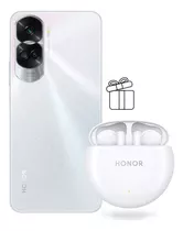 Celular Honor 90 Lite 256gb 8gb Silver + Auricular De Regalo