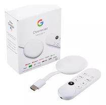 Chromecast 4 Google Tv 8gb 2gb Ram 60fps Todo Incluido 