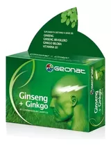 Suplemento Geonat Ginseng Ginkgo Rendimiento Físico Mental Sabor Sin Sabor