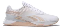 Zapatillas Reebok Crossfit Mujer Nano X3 M Blanco-dorado Cli