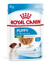 Royal Canin Pouch Perro Mini Puppy Caja X 12 Unidades