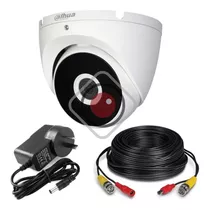 Camara Domo Dahua 2mp 1080p Ext Metal Fuente Cable Bnc Cctv