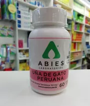 Estimulante Inmunológico Natural Uña De Gato Peruana X 60cap