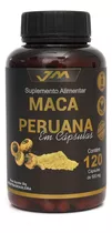 Maca Peruana Pura 500mg 120 Capsulas Jmsuplementos