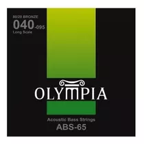Set De Cuerdas Para Bajo Acústico 40-95 Olympia Abs65