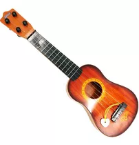 Mini Violão Infantil Brinquedo 44 Acústico Corda Aço Palheta