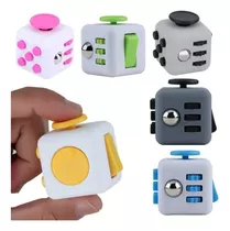 2 Pulgadas. Fidget Toy Cube Cubo Mini Clicker, Antiestrés, Antiestrés, Color