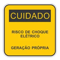 Kit C/ 10 Placa Geraçao Própria Padrão Cpfl Rge T. 13x13 