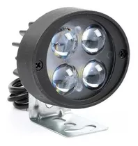 Faro De Led Auxiliar Moto 12v 10w 3000 Lux Led Lighting