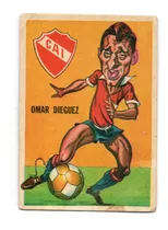 Figurita Independiente Tarjeton Futbol Sport 1967 Dieguez