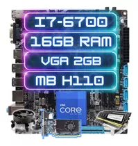 Kit Upgrade Intel I7 6700 + Mb H110 + Ddr4 16gb + Gforce 2gb