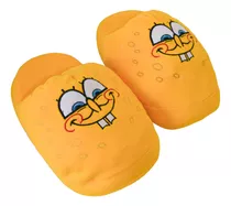 Pantufla Bob Esponja Peluche Super Comodas Calentitas 