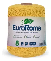 Barbante Euroroma 600g 457m Fio 8 - Escolha A Cor