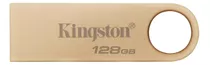 Pendrive Kingston Datatraveler Se9 Dtse9g3 128gb 3.2 Dourado