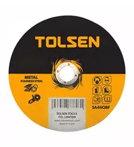 Disco Corte Plano Metal Tolsen 9 X1/12 X7/8  230x2.0x22.2 Mm