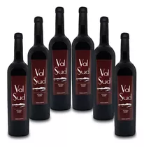 Vino Val Sud Malbec Bonarda 750cc X 6 Unidades