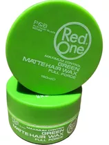 Green Matte Hair Wax- Cera Matte Red One- Distribu Exclu Col