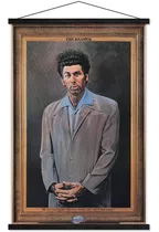 Seinfeld - Póster De Pared Kramer Con Marco Magnético...